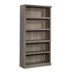 Sauder 5-Shelf Split Bookcase/ Book shelf, Oiled Oak finish
