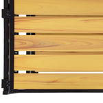 3-Tier Stackable 1" Slat Steel Frame Shoe Rack, 27.25"W x 12.75"D, Espresso | Interlocking modular design maximizes storage while the sturdy steel frame holds up to 12 pairs of shoes (Patented Design)