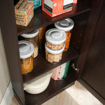 Sauder Homeplus Corner Cabinet, Dakota Oak Finish