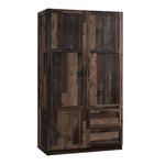 Sauder Miscellaneous Storage Wardrobe/Storage Cabinet/Pantry Cabinet, Reclaimed Pine Finish | Miscellaneous Storage