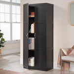 Sauder Select Storage Cabinet, Pantry Cabinet Kitchen Storage with Adjustable Shelves, Utility Room Storage Cabinet, in Reclaimed Pine