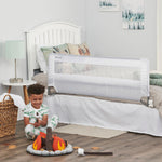 Regalo Safety 54” Extra Long Bed Rail Guard for Toddlers, Swing Down Toddler Bed Rail with Reinforced Anchor Safety System, 20” Tall Bed Safety Rail, Fits Twin, Full & Queen Beds