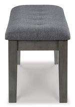 Signature Design by Ashley Ralene Tufted Upholstered Dining Room Bench, Medium Brown