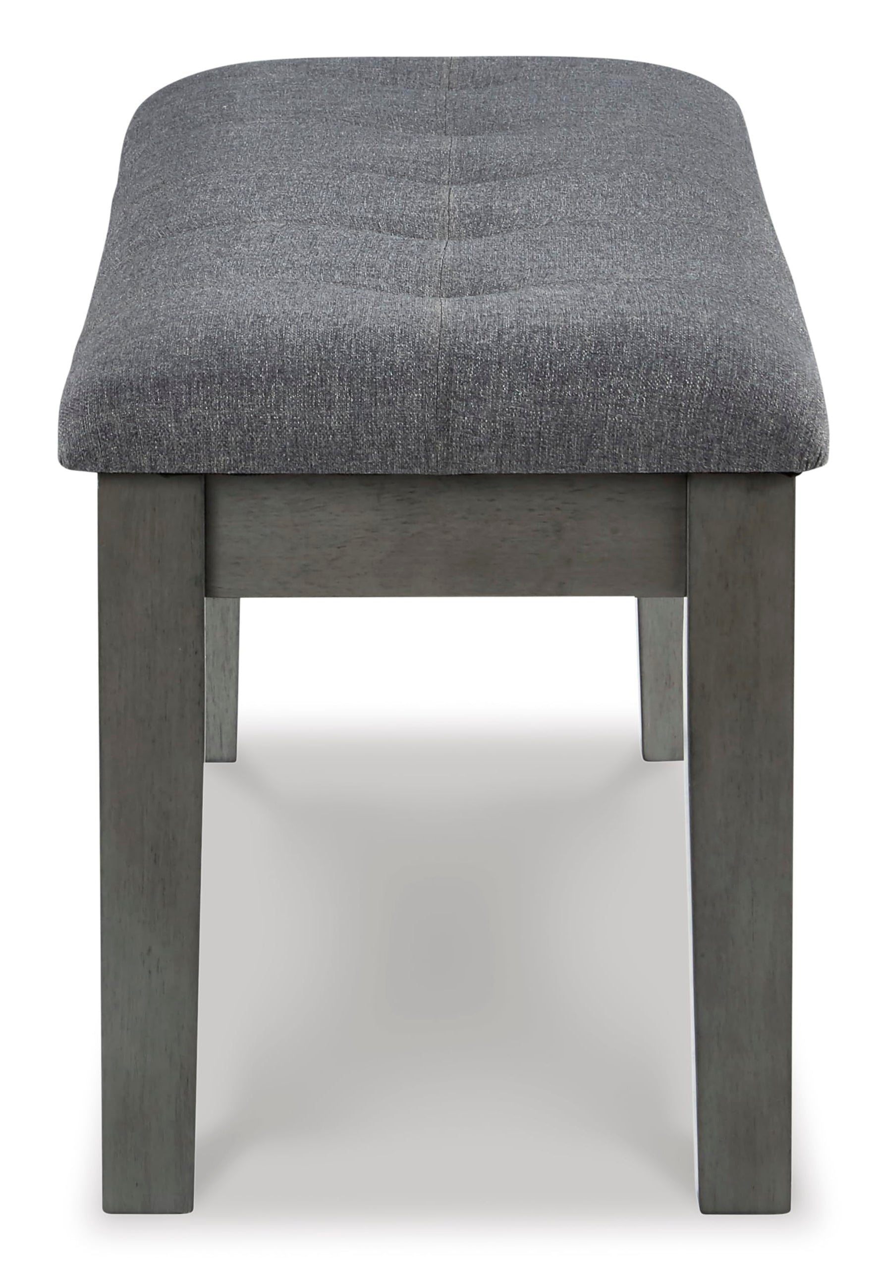 Signature Design by Ashley Ralene Tufted Upholstered Dining Room Bench, Medium Brown
