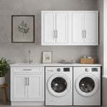 Crosley Furniture Savannah Wall Mounted Bathroom Storage Medicine Cabinet with Shelves, White