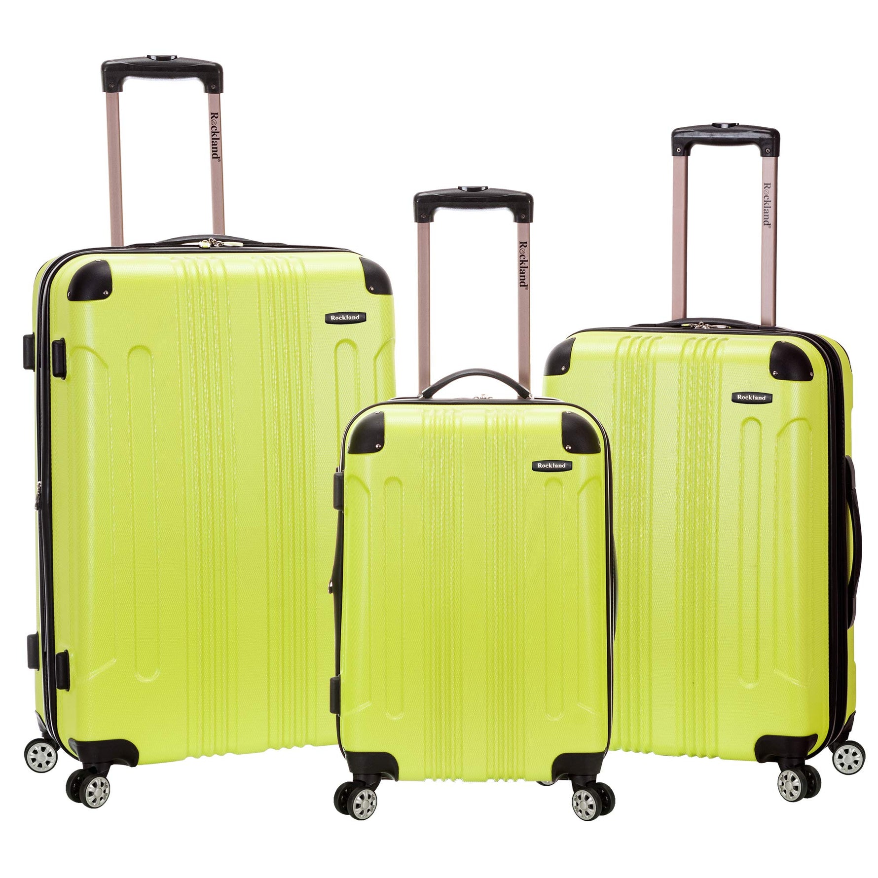 Rockland London Hardside Spinner Wheel Luggage, Carry-On 20", Mint