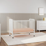daVinci Jenny Lind 3-in-1 Baby Crib Convertible to Toddler Bed, Daybed - Easy to Assemble - GREENGUARD Gold Certified - 4 Adjustable Mattress Heights, Conversion Kit Sold Separately - White