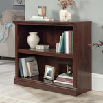 Sauder 2 Tier Book Shelf Wooden Bookcase Multipurpose Bookshelf for Home Office, Living Room, in Salt Oak