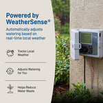 Orbit B-hyve Smart Indoor/Outdoor Sprinkler Controller - 6-Zone - App Controlled Smart Controller with Custom Irrigation Schedules - Weatherproof Multi-Zone Sprinkler System - 57946