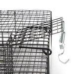 Rugged Ranch Ratinator Live Rat and Mouse Trap Cage, Humane Multi Catch Rodent Control - Indoor or Outdoor Large Metal Wire Catcher with Dual Door for Rats and Mice