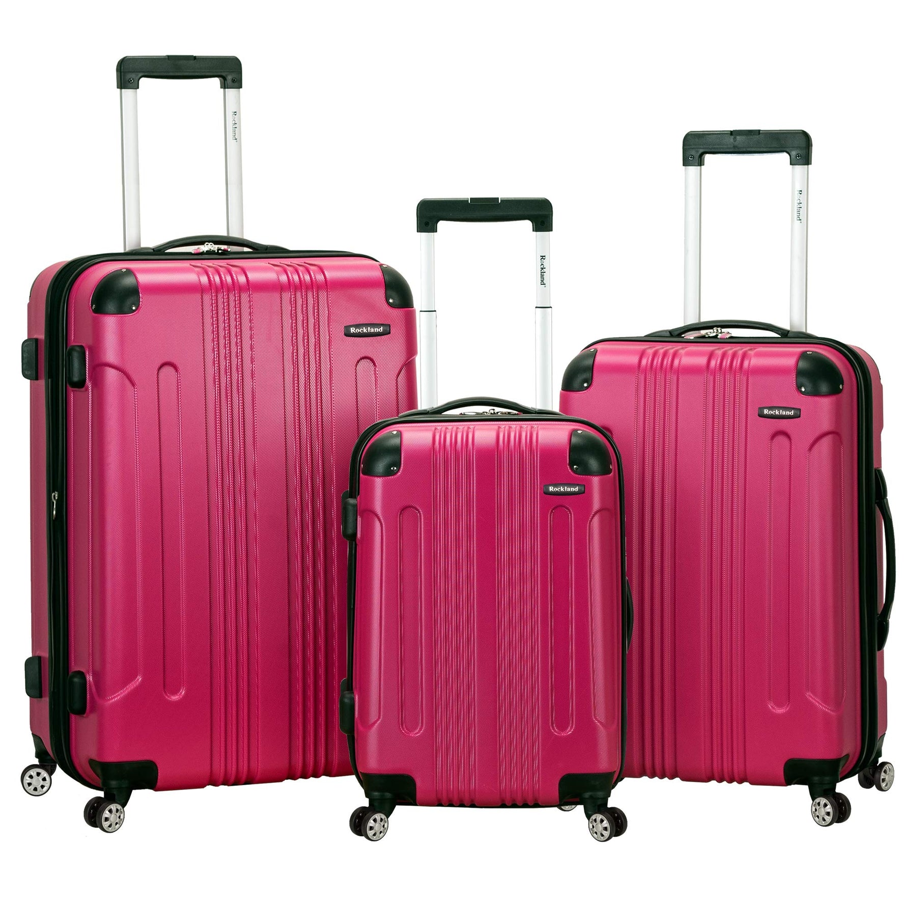 Rockland London Hardside Spinner Wheel Luggage, Carry-On 20", Mint