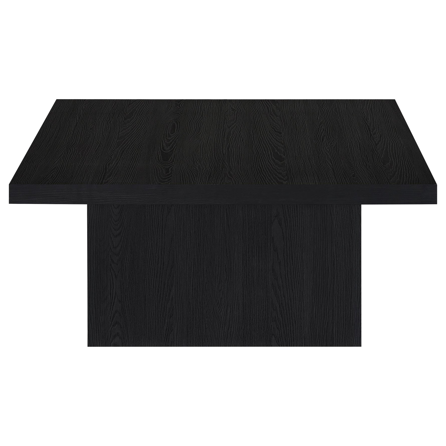 Coaster Home Furnishings Zetta Square Cocktail Living Room Coffee Table Engineered Eco-Friendly Wood Look Laminate Veneer Rustic Farmhouse Mango Brown 708068