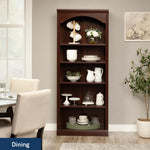 Sauder Miscellaneous Storage Bookcase, Sindoori Mango Finish