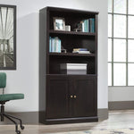 Sauder Miscellaneous Storage 5-Shelf/Book Shelf 2-Door Bookcase, Glacier Oak Finish