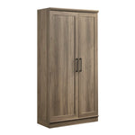 Sauder HomePlus Kitchen Storage Pantry Cabinet with Swing Door Storage and Adjustable Shelves, in Soft White finish