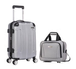 Rockland London Hardside Spinner Wheel Luggage, Carry-On 20", Mint