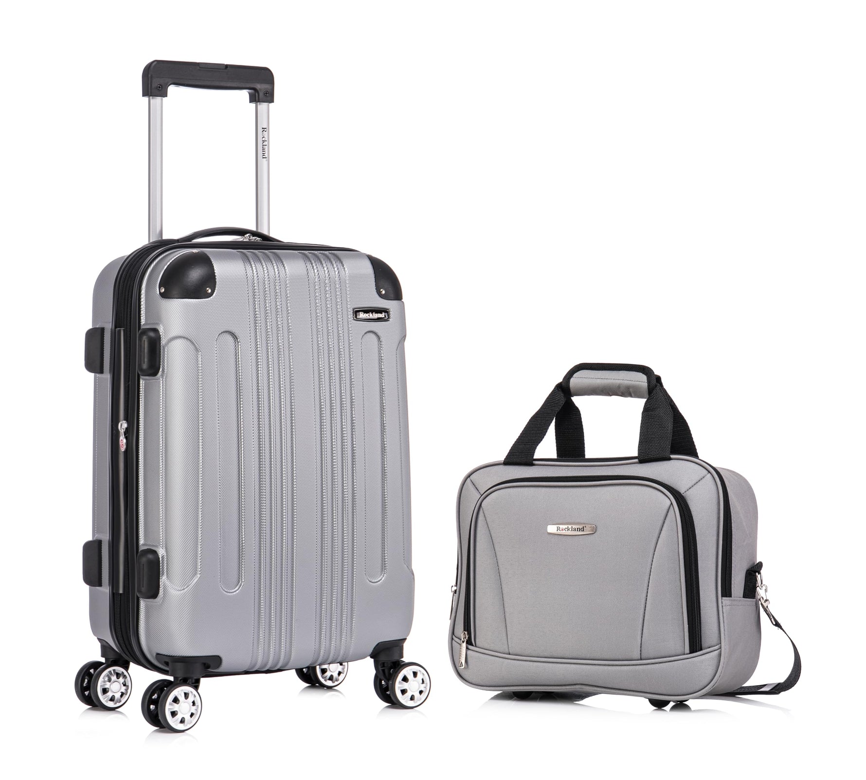 Rockland London Hardside Spinner Wheel Luggage, Carry-On 20", Mint