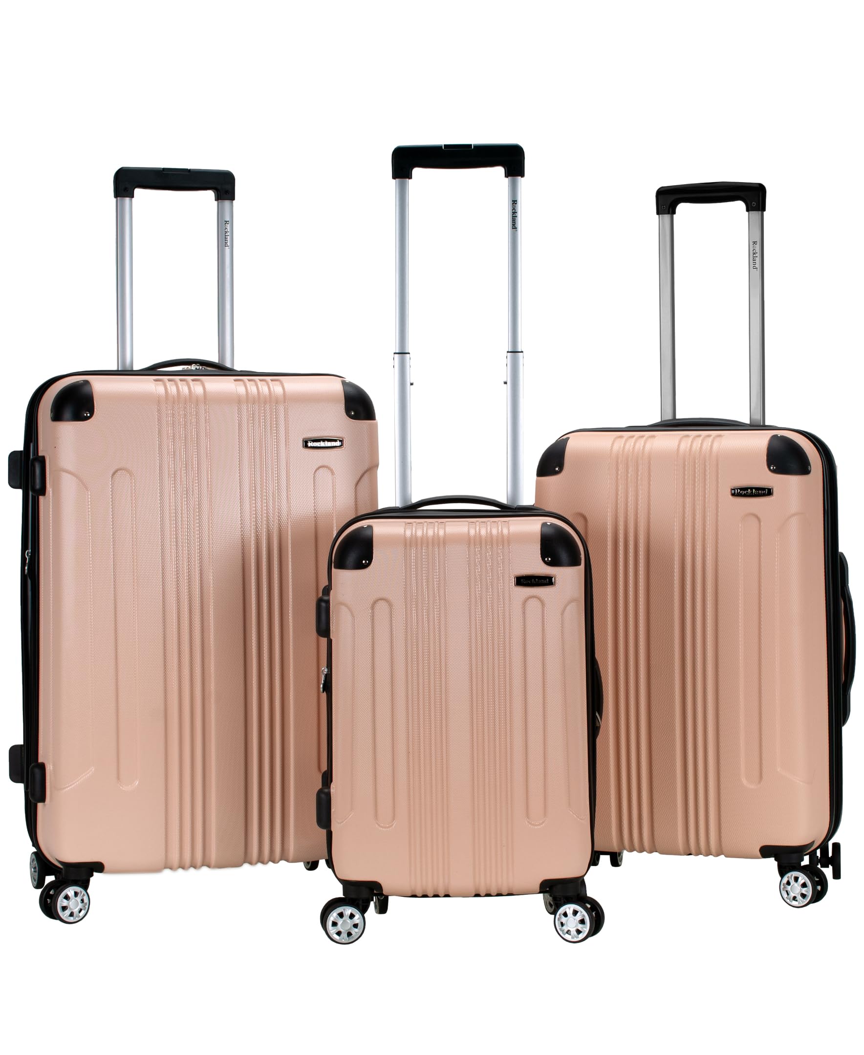 Rockland London Hardside Spinner Wheel Luggage, Carry-On 20", Mint