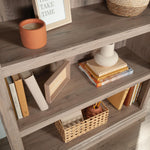 Sauder Miscellaneous Storage 3-Shelf Bookcase/ Book shelf, Oiled Oak finish