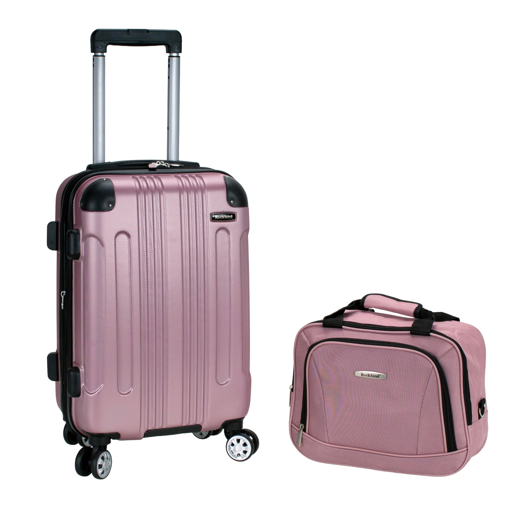 Rockland London Hardside Spinner Wheel Luggage, Carry-On 20", Mint