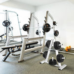 Weight Plate Rack, Weight Tree, Home Gym Storage Stand, Holds 300 lbs