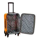 Rockland Pasadena Expandable Spinner Carry-on 19", Black