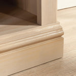 Sauder 5-Shelf Split Bookcase/ Book shelf, Oiled Oak finish