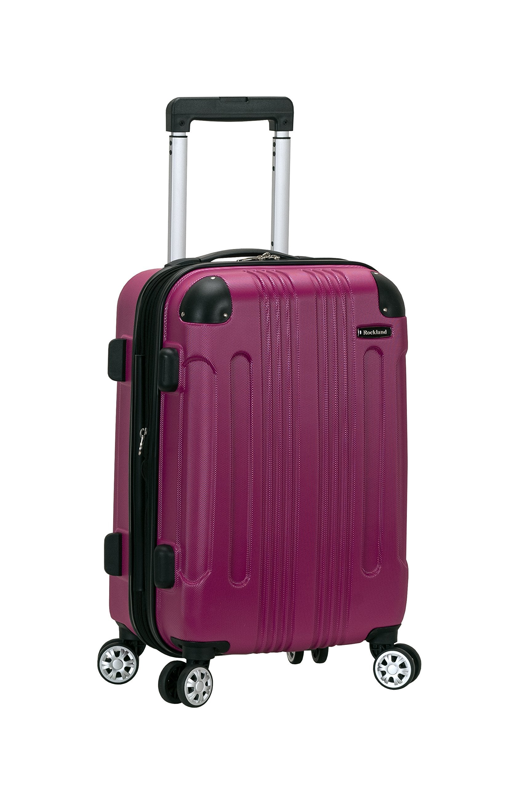 Rockland London Hardside Spinner Wheel Luggage, Carry-On 20", Mint