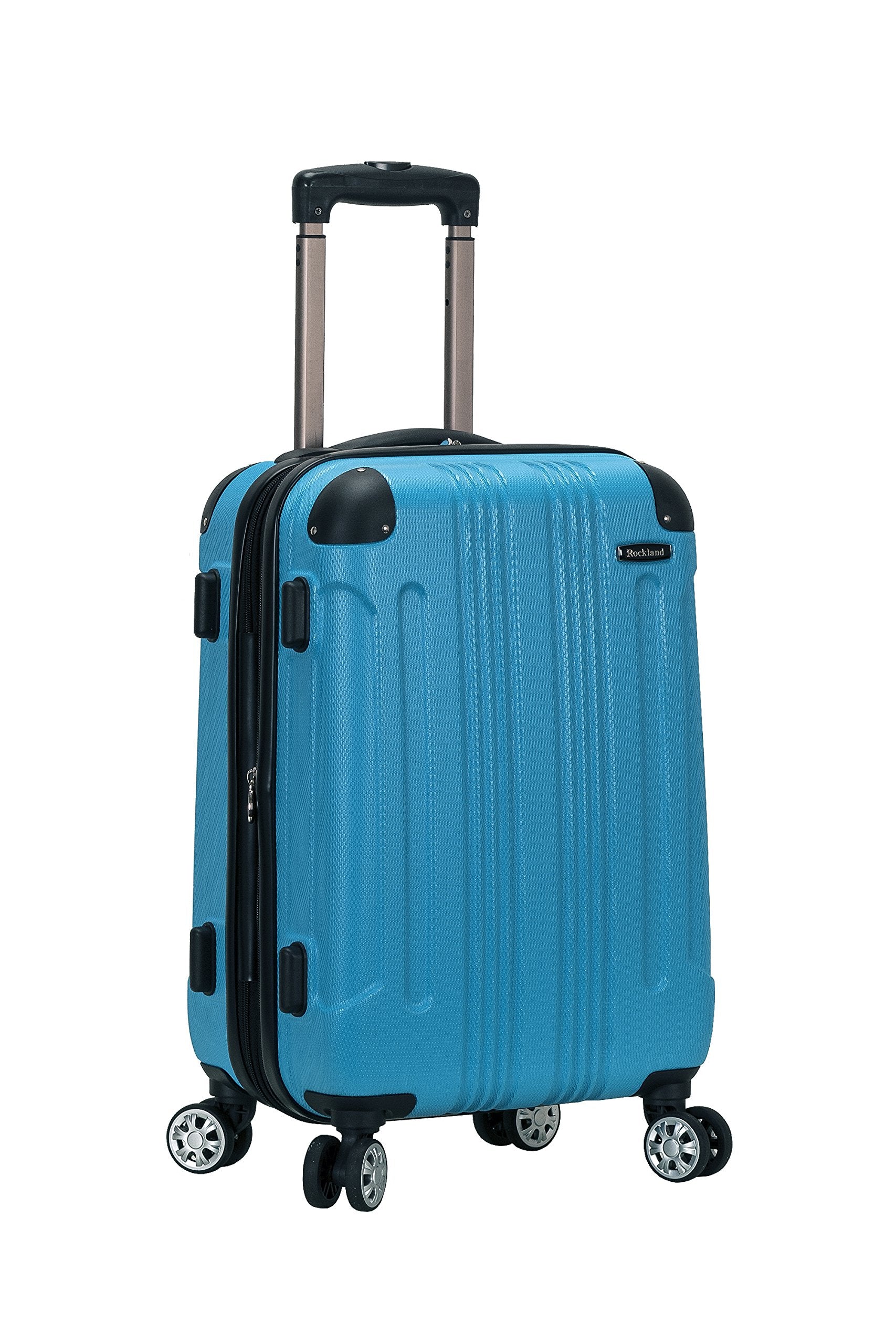 Rockland London Hardside Spinner Wheel Luggage, Carry-On 20", Mint