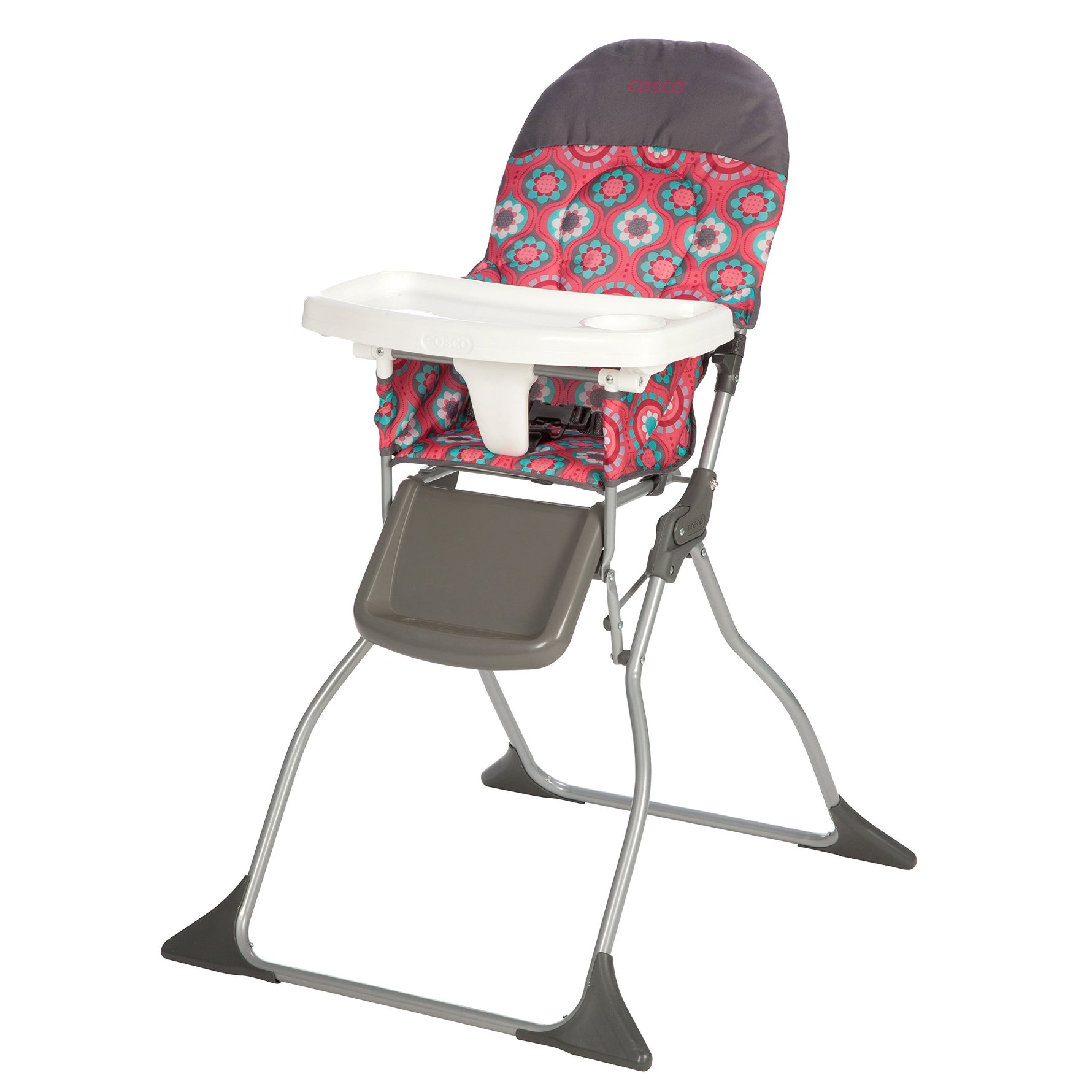 Cosco Kids Simple Fold Highchair for Baby, Simple Foldable High Chair, Convenient, Lightweight, and Compact Design, Comet