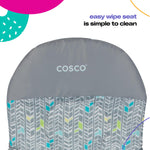Cosco Kids Simple Fold Highchair for Baby, Simple Foldable High Chair, Convenient, Lightweight, and Compact Design, Comet