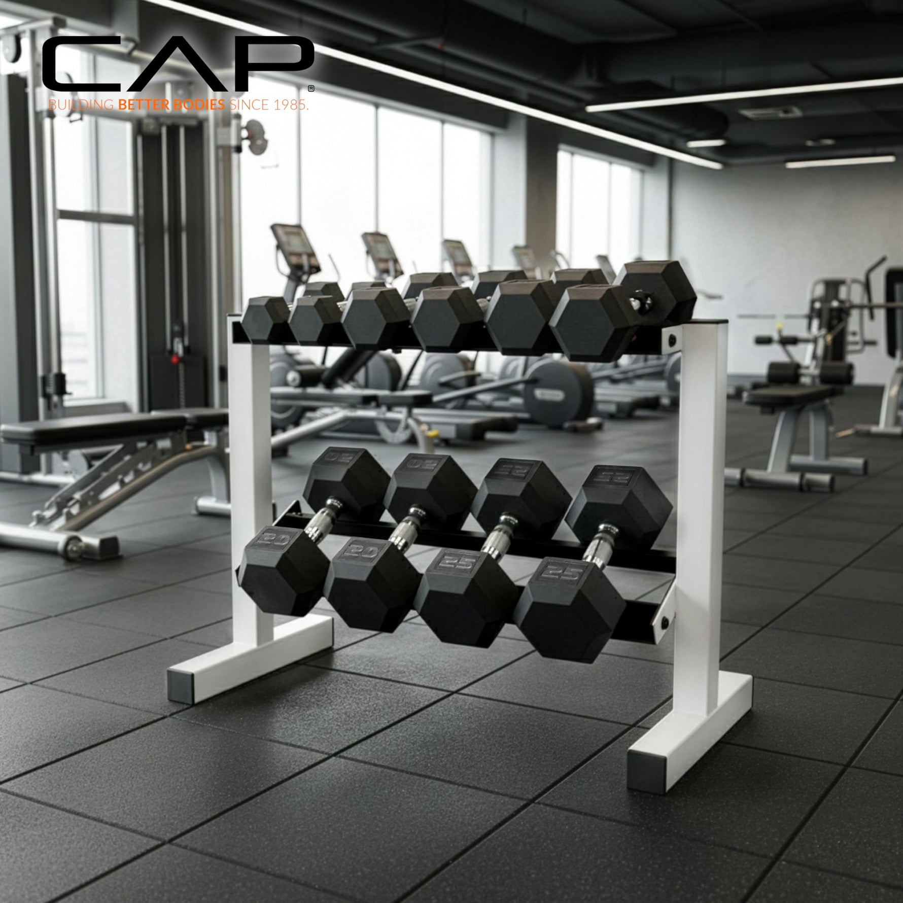 Cap Barbell Two Tier Dumbbell Rack
