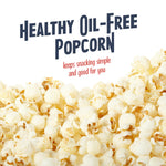 Nostalgia Retro Hot Air Popcorn Maker – 12 Cups Oil Free Popping – Countertop Machine with Measuring Cup – Healthy Snacks & Movie Nights – Red