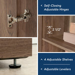 Sauder HomePlus Storage Cabinet/ Pantry cabinets, Dakota Oak finish