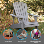 Lifetime Faux Wood Adirondack Chair