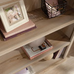 Sauder Miscellaneous Storage 3-Shelf Bookcase/ Book shelf, Oiled Oak finish