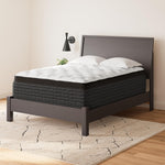 Signature Design by Ashley Chime 12 Inch Hybrid Full Mattress, Memory Foam with Lumbar Support, High-Density Foam & Pocketed Coils for Comfort & Back Support, Mattresses in a Box, Full Size