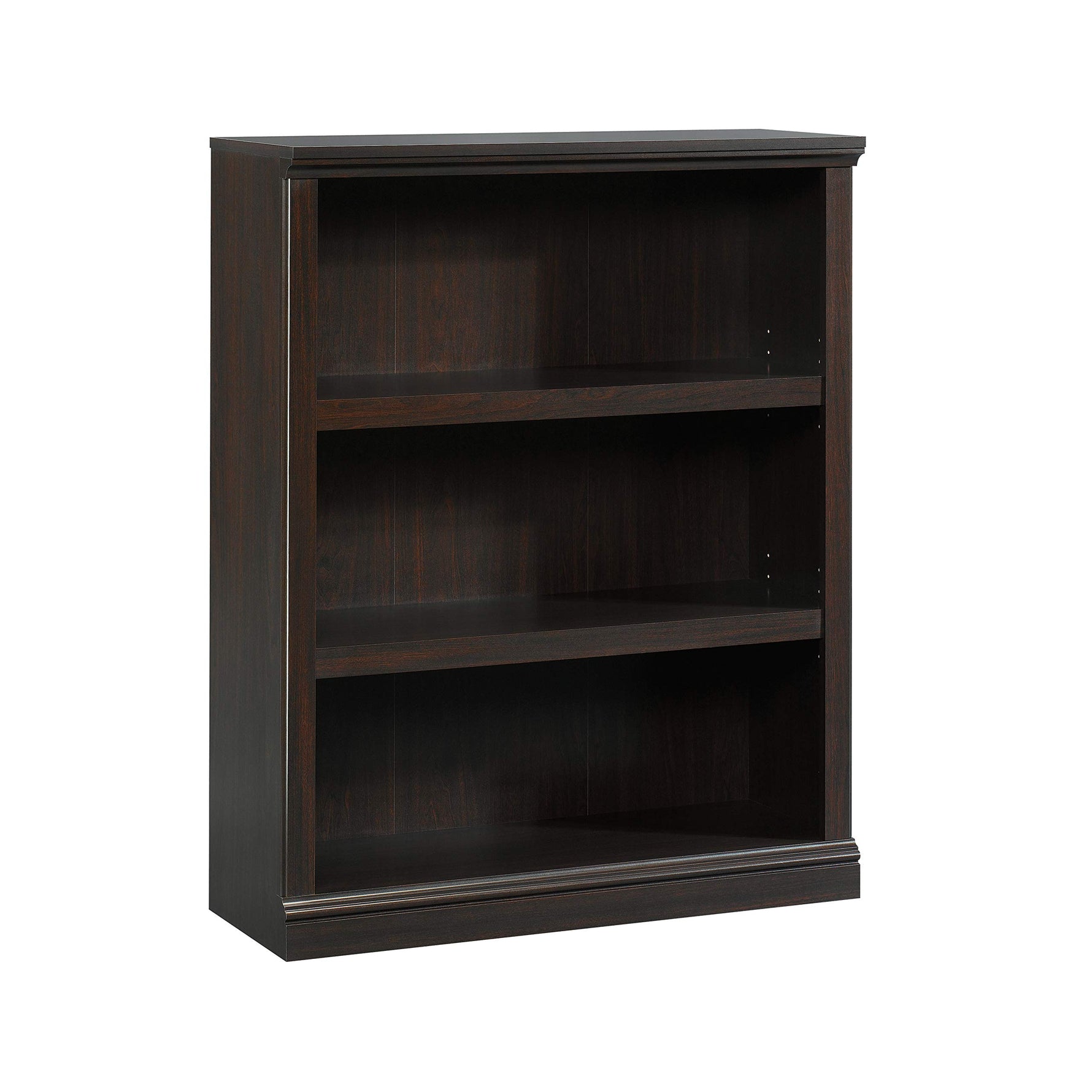 Sauder Miscellaneous Storage 3-Shelf Bookcase/ Book shelf, Oiled Oak finish
