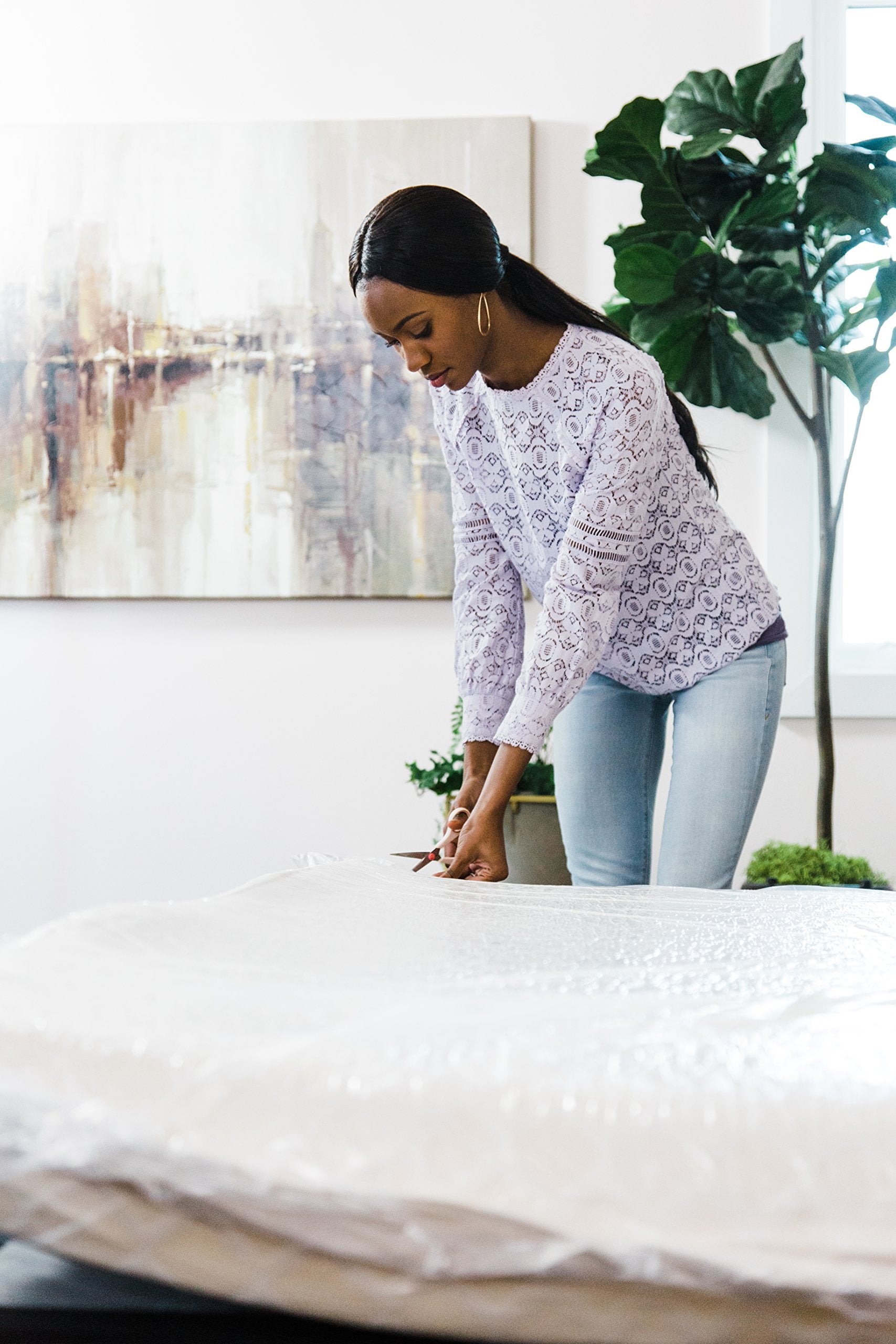 Signature Design by Ashley Chime Memory Foam 12" Full Mattress with Thick Memory and Support Foam for Pressure Relief, Fiberglass Free, Mattress In A Box