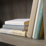 Sauder Miscellaneous Storage 3-Shelf Bookcase/ Book shelf, Oiled Oak finish