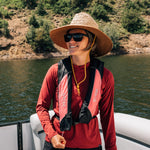 Onyx A/M-24 Automatic/Manual Inflatable Life Jacket, U.S. Coast Guard Approved, Low Profile, Compact Design, Manual Convertible Inflation Option