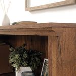 Sauder Miscellaneous Storage 3-Shelf Bookcase/ Book shelf, Oiled Oak finish