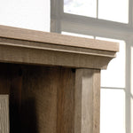 Sauder Miscellaneous Storage 5-Shelf/Book Shelf 2-Door Bookcase, Glacier Oak Finish