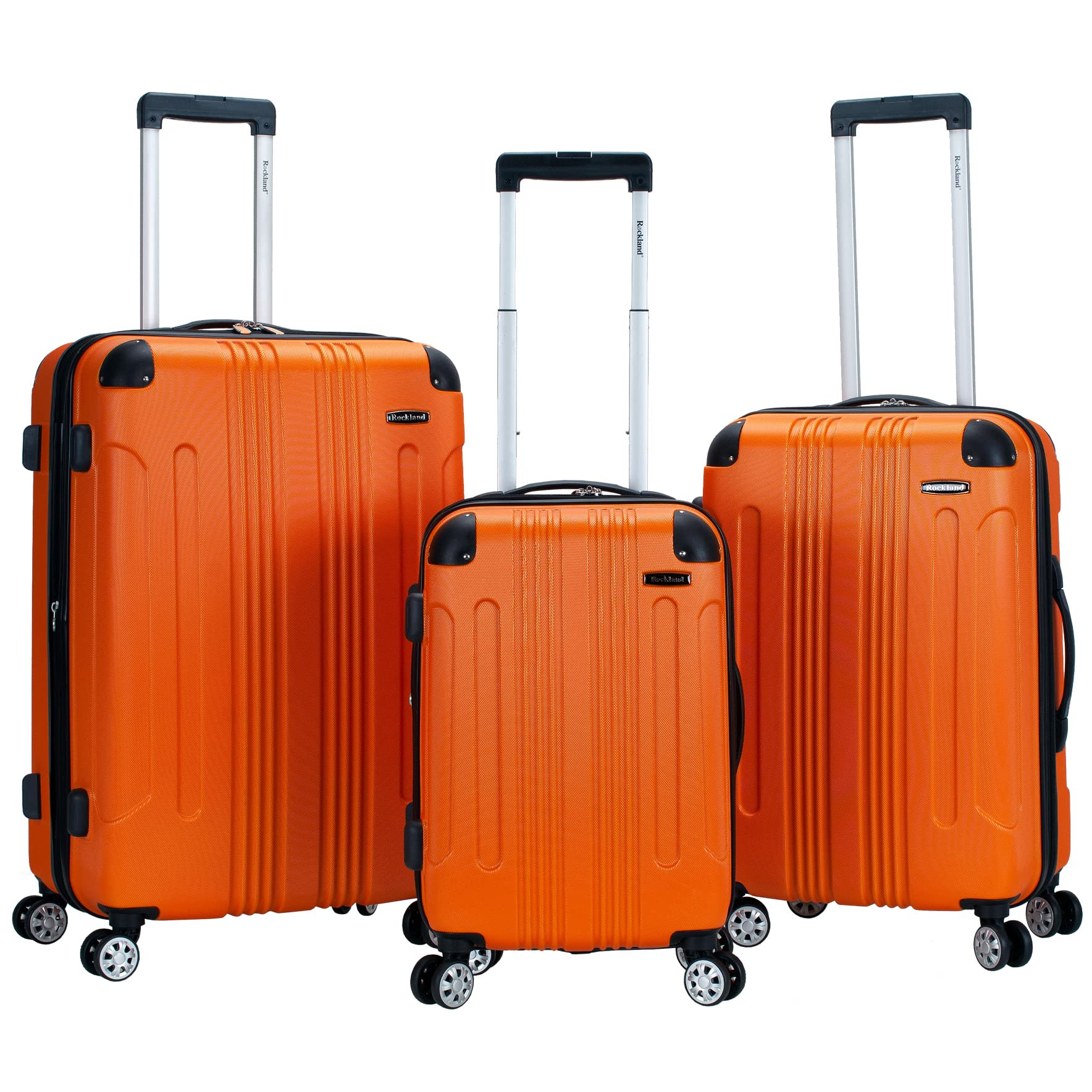 Rockland London Hardside Spinner Wheel Luggage, Carry-On 20", Mint