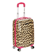 Rockland Safari Hardside Spinner Wheel Luggage, CAMO, Carry-On 20"