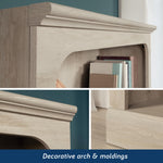 Sauder Select 5-Shelf Bookcase, Chalked Chestnut Finish
