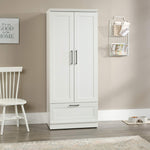 Sauder 411802 HomePlus Wardrobe/Storage Cabinet, L: 28.98" x W: 20.95" x H: 71.18", Sienna Oak finish