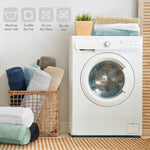 Madison Park Splendor Reversible 100% Cotton Tufted Bathroom Rug-3000 GSM Hotel Quality Luxurious Plush Medium Pile Bath Mat Absorbent, Quick Dry, Shower Room Décor, 21x34, White
