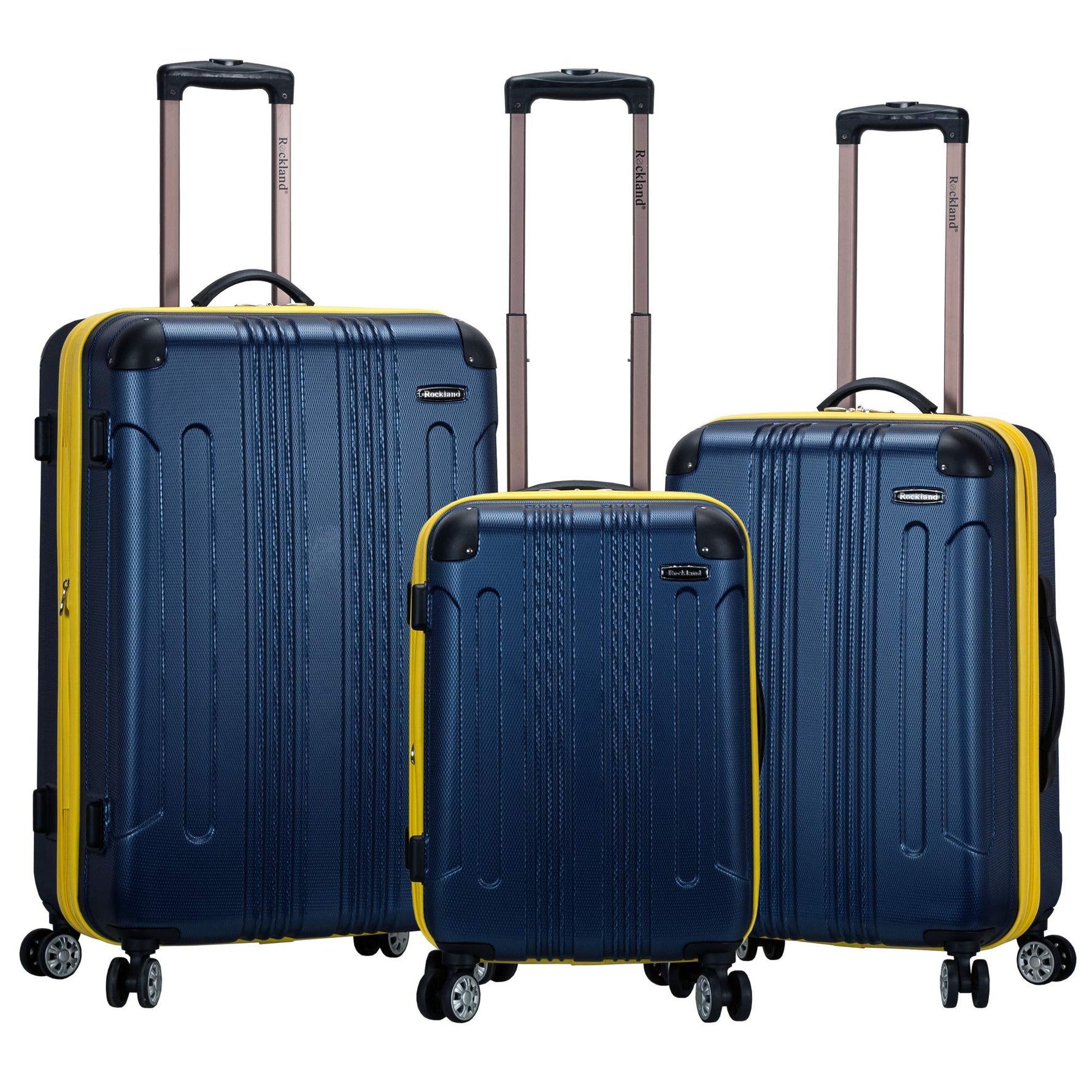 Rockland London Hardside Spinner Wheel Luggage, Carry-On 20", Mint