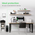 APC Back-UPS Pro Sinewave UPS, 1500VA/900W UPS Battery Backup & Surge Protector, AVR, 10 Outlets, LCD, USB-C Charging, UL Certified, BR1500MS2 Uninterruptible Power Supply for Computers, Electronics